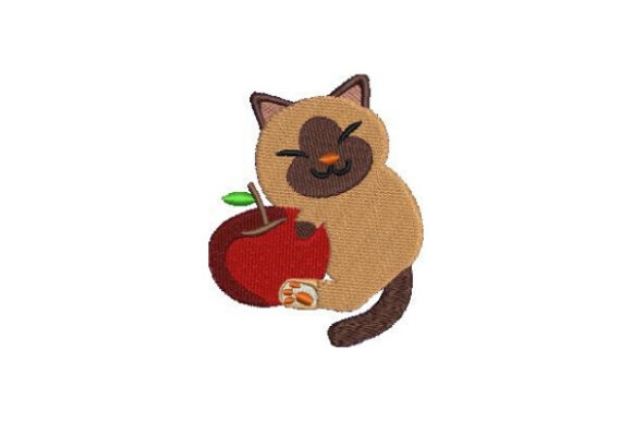 Cat Hugging Apple: A Designer’s Real-World Embroidery Review