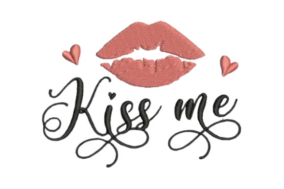 Kiss Me Lips: A Romantic Valentine’s Embroidery Design Review