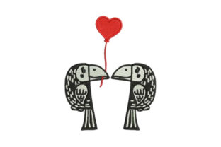 Lover Parrots Embroidery Design Review