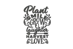 Plant Smile Grow: A Seasonal Embroidery Gem