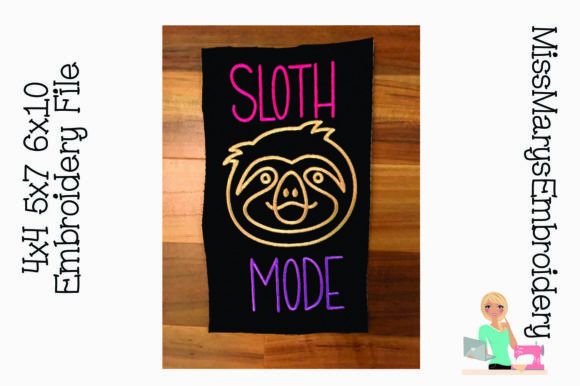 Sloth Mode: A Craft Fair Embroidery Review