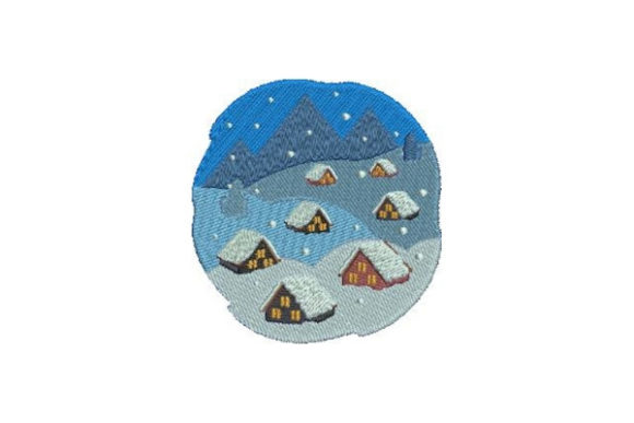 Snowy Village: A Real-World Embroidery Designer’s Review